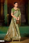 Asopalav Satin Silk Vol 4 By Saroj Satin Silk Saree Wholesale Clothing Distributors In India
